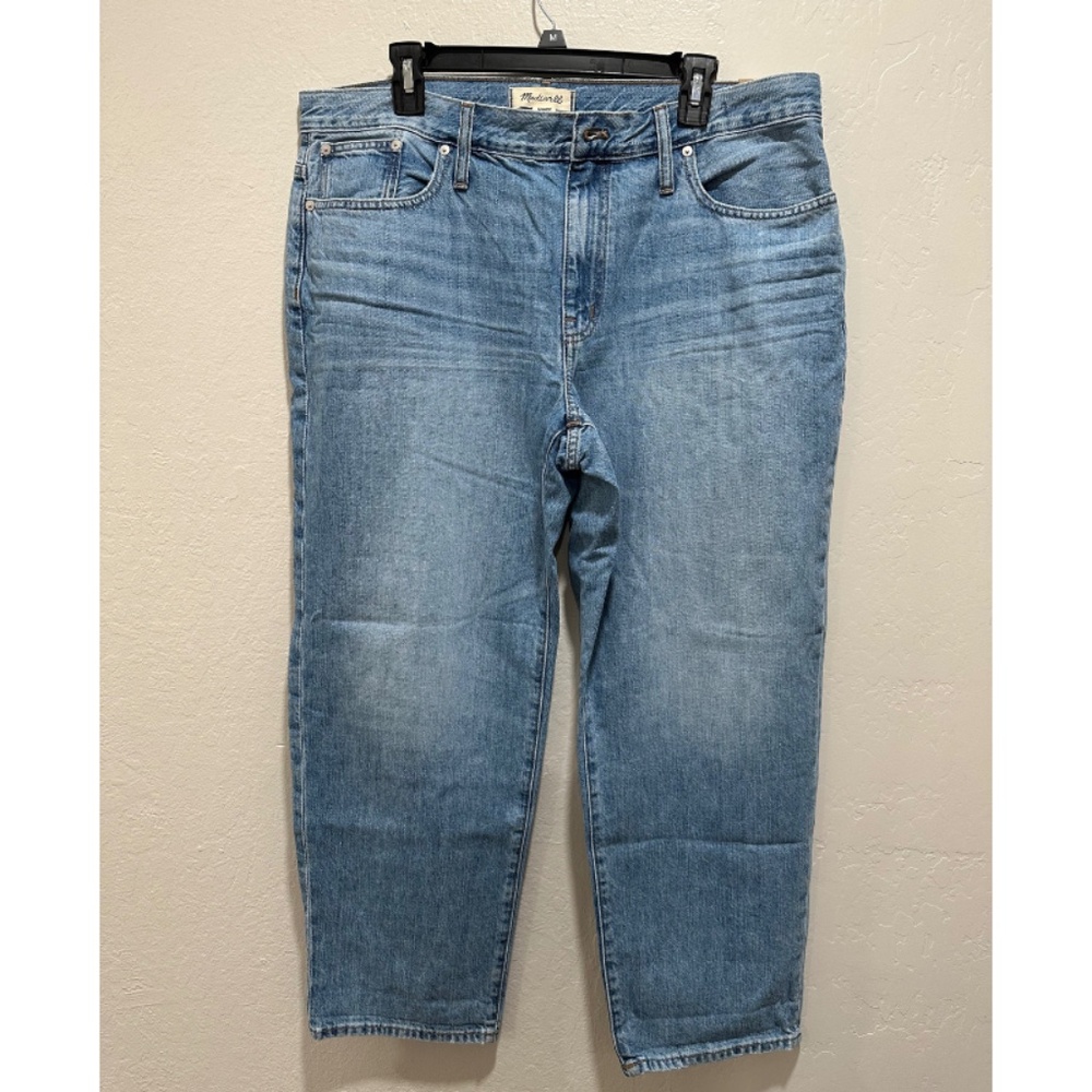 Madewell | The Slouchy Boyjean | Rosewell Wash